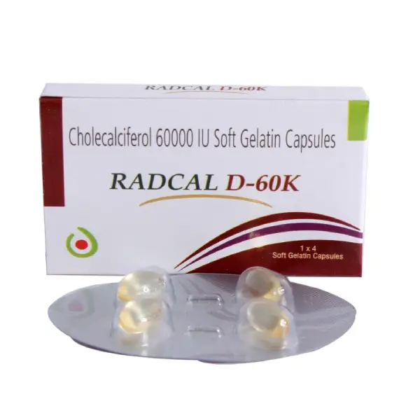 Radcal-60k Soft Gelatin Capsule