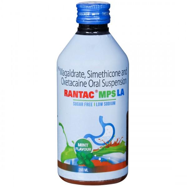 Rantac Mps LA Oral Suspension Mint Sugar Free