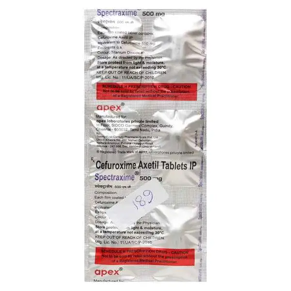 Spectraxime 500mg Tablet