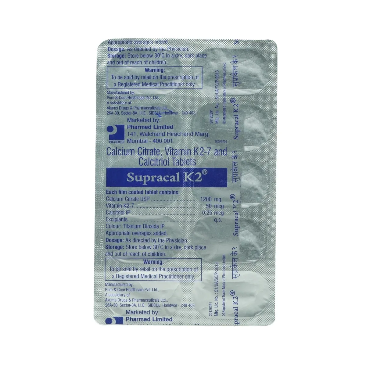 Supracal K2 Tablet