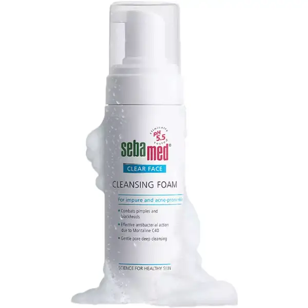 Sebamed Clear Face Cleansing Foam | Combats Pimples & Blackheads