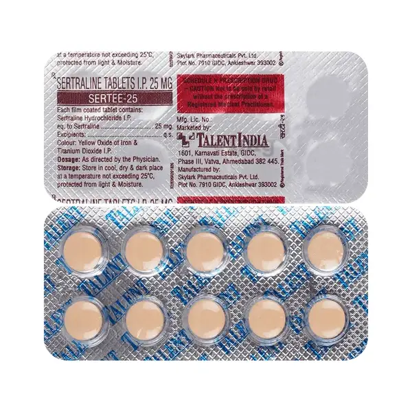 Sertee 25mg Tablet