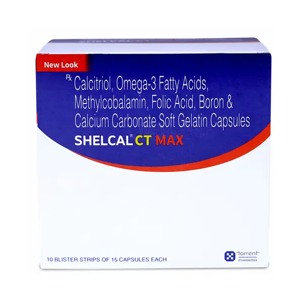 Shelcal CT Max Soft Gelatin Capsule