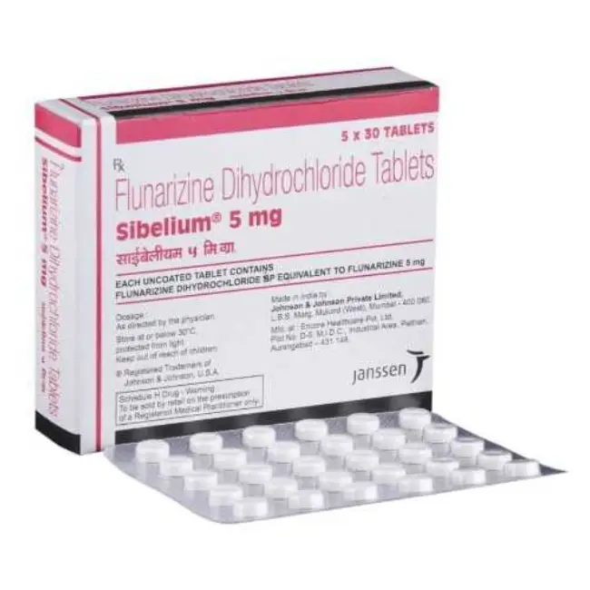 Sibelium 5Mg Tablet