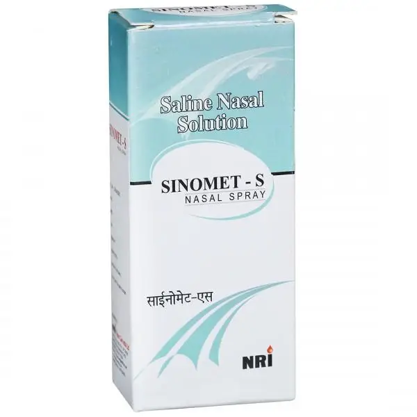 Sinomet S Nasal Spray 20ml