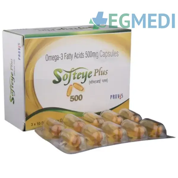 Softeye Plus 500 mg Soft Gelatin Capsule