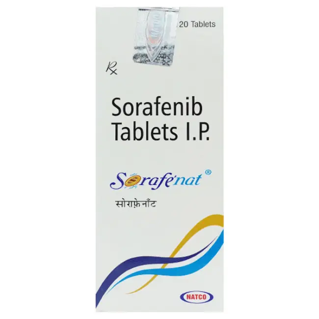 Sorafenat 200mg Tablet