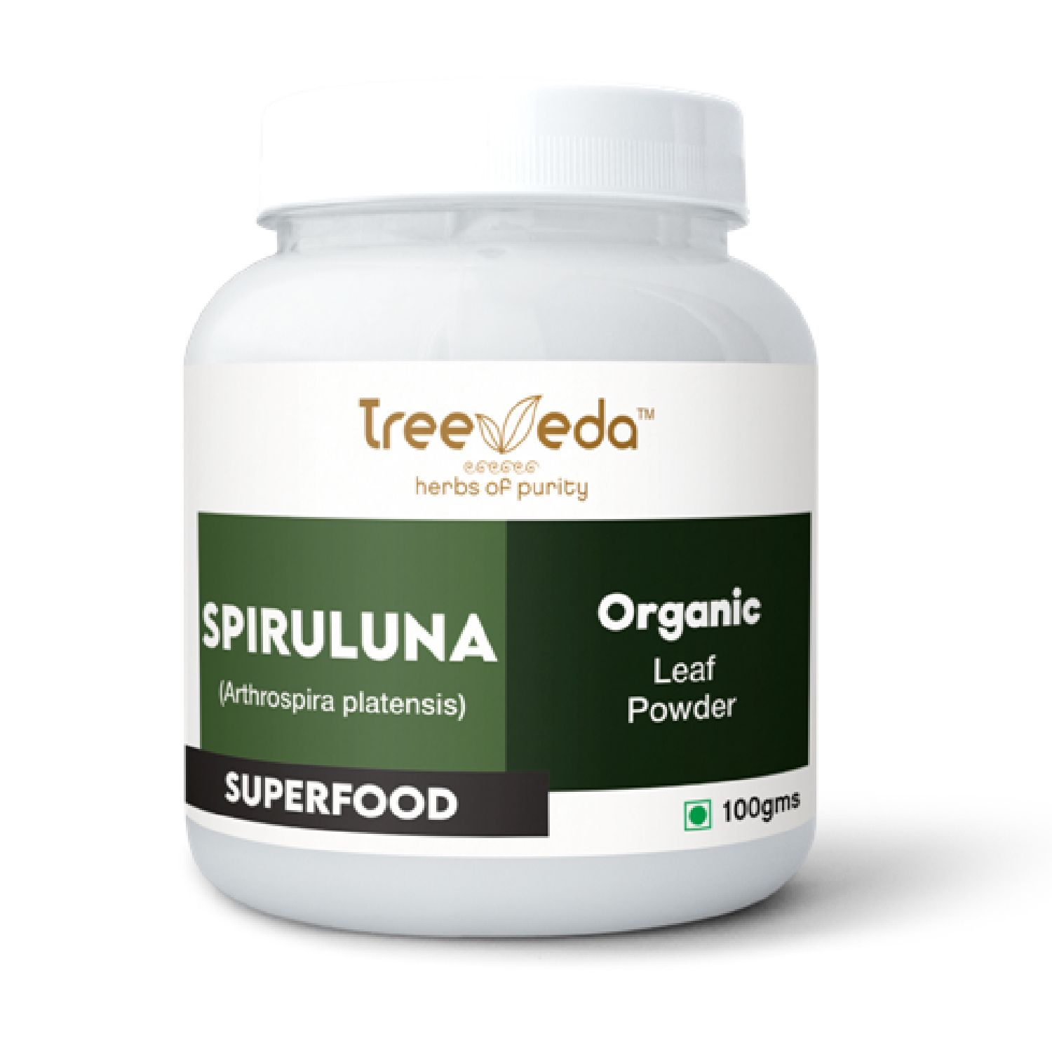 Treeveda Spirulina super food Leaf Powder