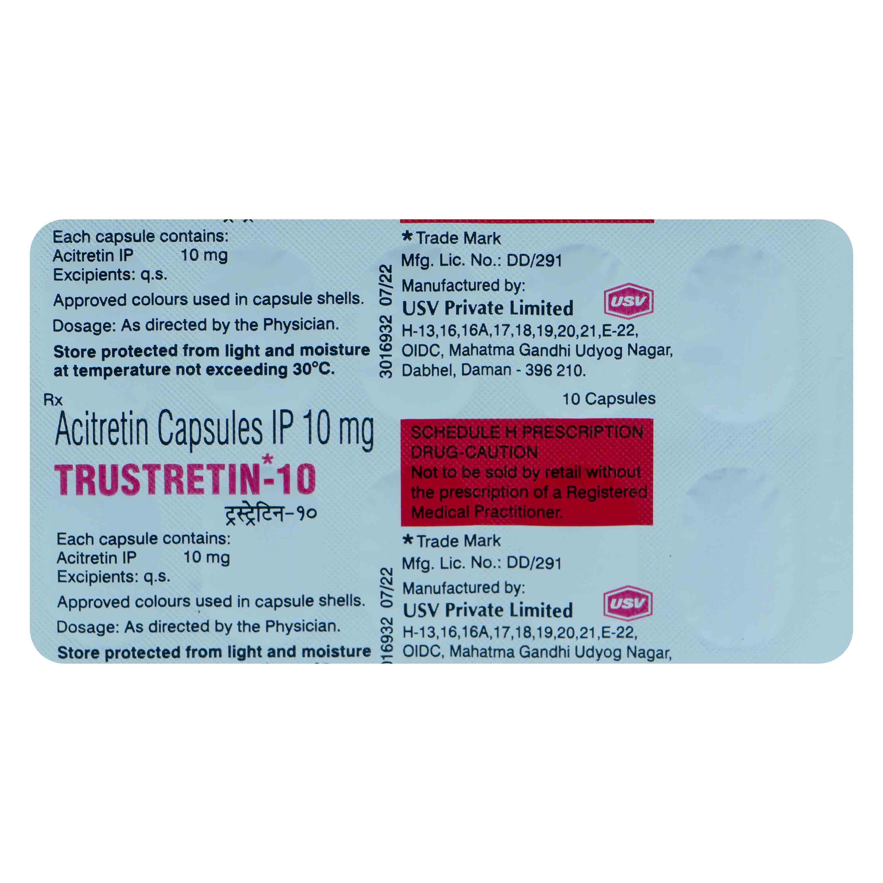 Trustretin 10 Capsule