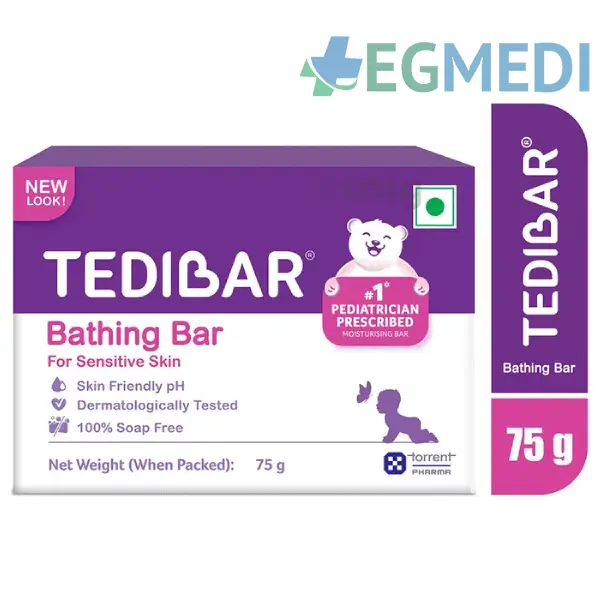Tedibar Baby Bathing Bar | Soap Free for Sensitive Skin