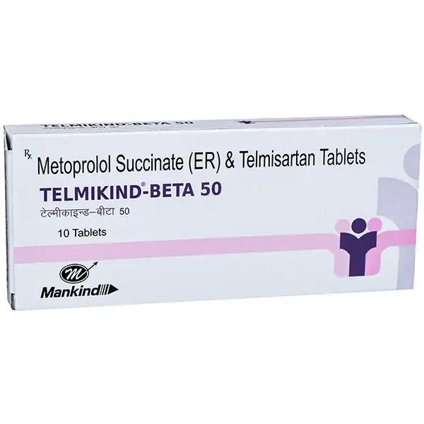 Telmikind Beta 50 Tablet ER