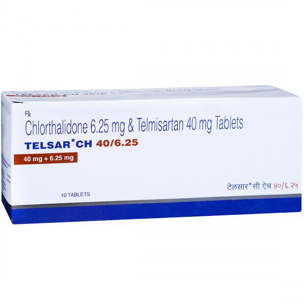 Telsar CH 40mg/6.25mg Tablet