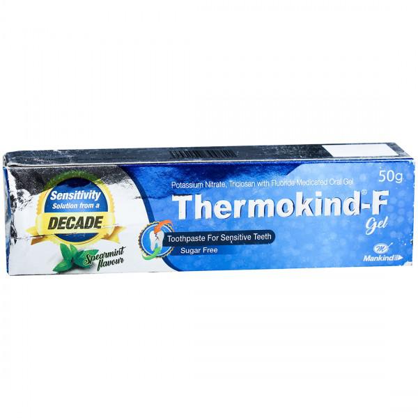 Thermokind F Dental Gel with Fluoride | For Sensitive Teeth | Sugar Free