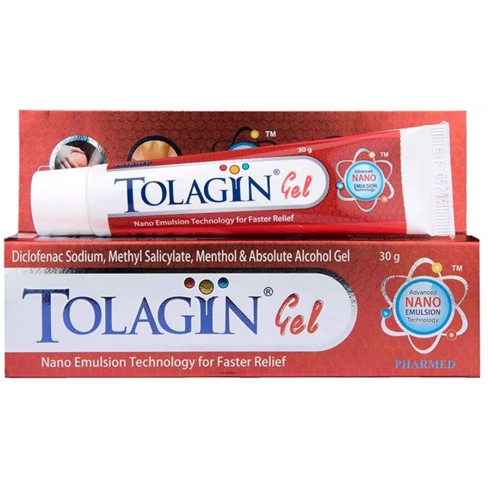 Tolagin Gel | Nano Emulsion Technology for Faster Pain Relief