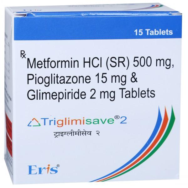 Triglimisave 2 Tablet SR