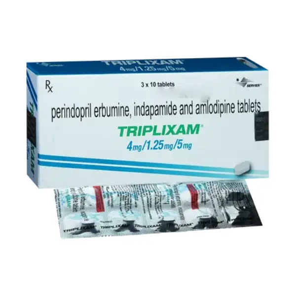 Triplixam 4mg/1.25mg/5mg Tablet