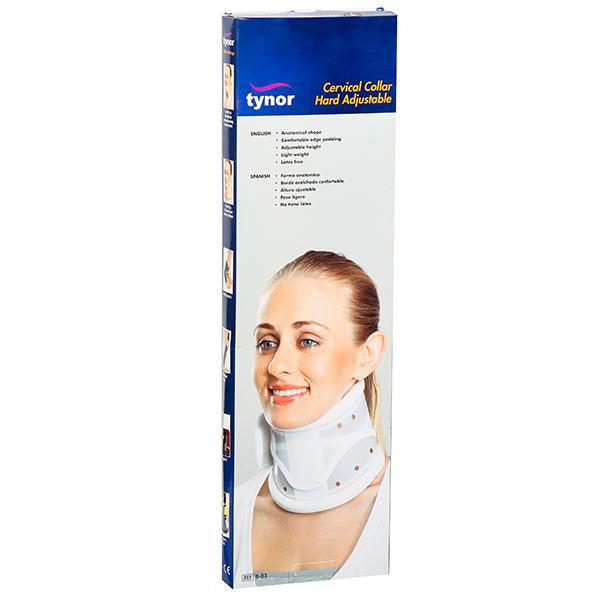 Tynor B03 Cervical Collar Hard Adjustable Large