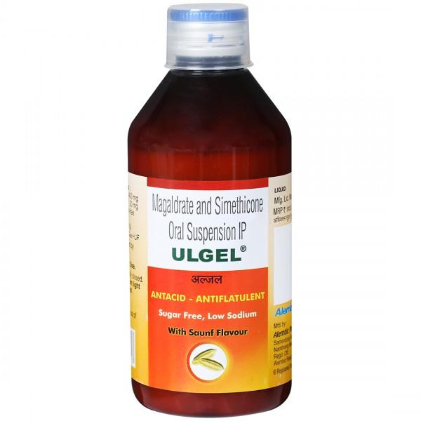 Ulgel Oral Suspension Saunf Sugar Free