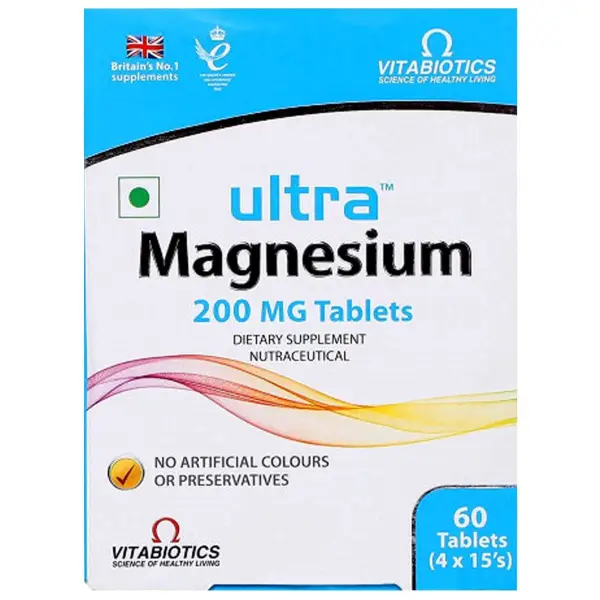 Ultra Magnesium 200mg Tablet