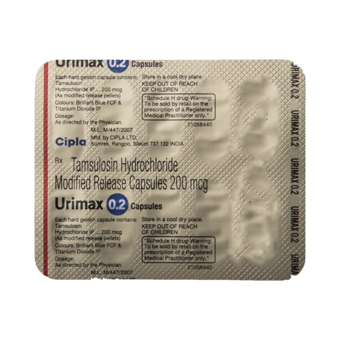 Urimax 0.2 Capsule MR