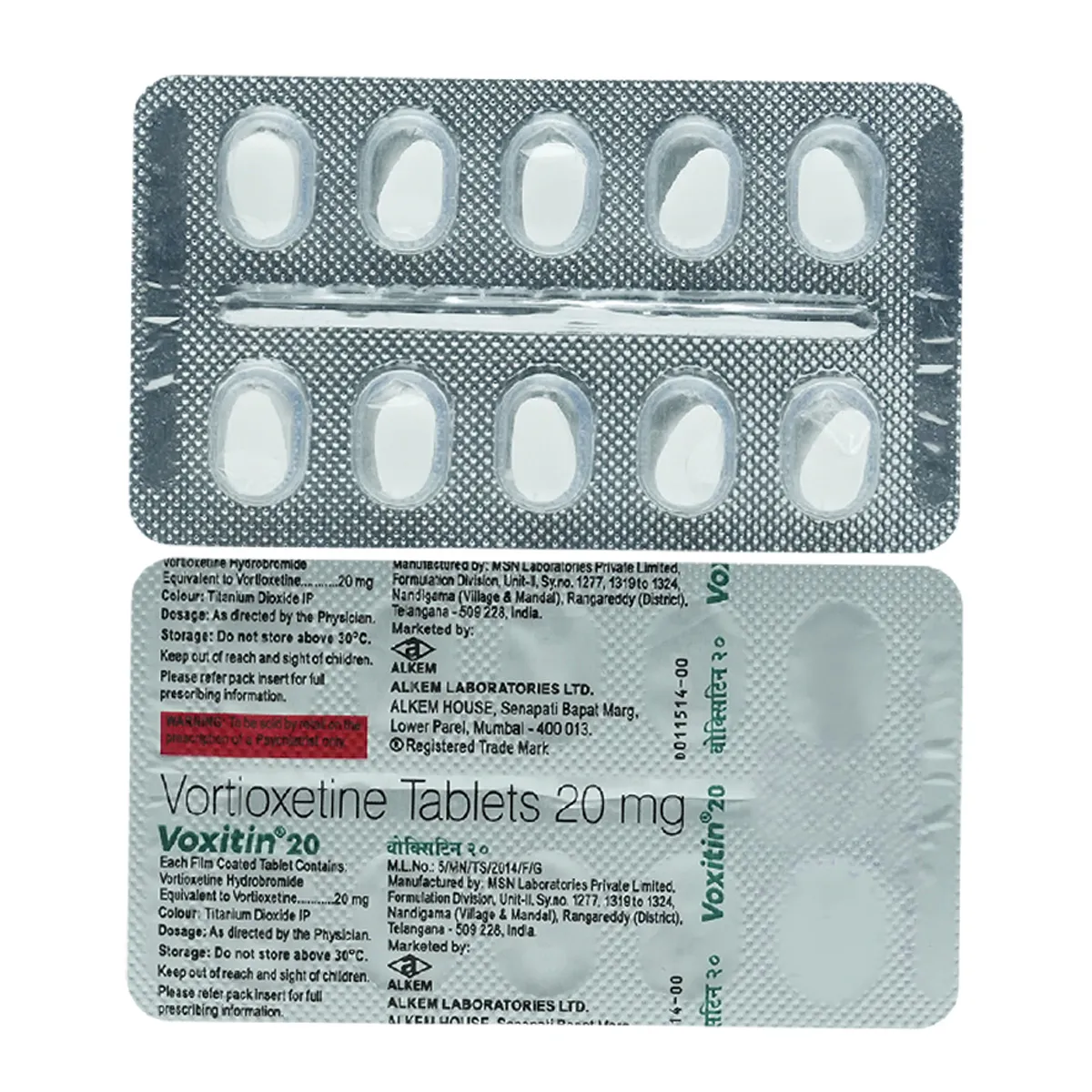 Voxitin 20 Tablet