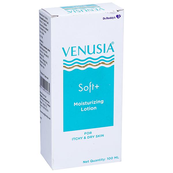 Venusia Soft + Moisturizing Lotion for Itchy & Dry Skin