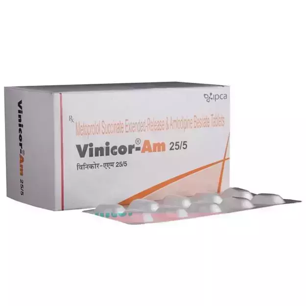 Vinicor-AM 25/5 Tablet Tablet ER