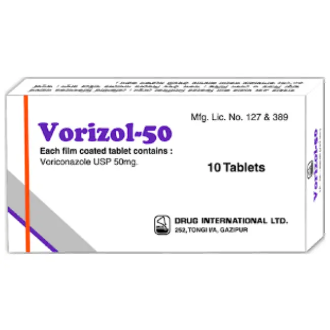 Vorizol 50mg Tablet