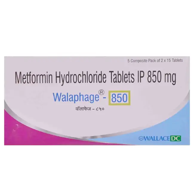 Walaphage 850 Tablet