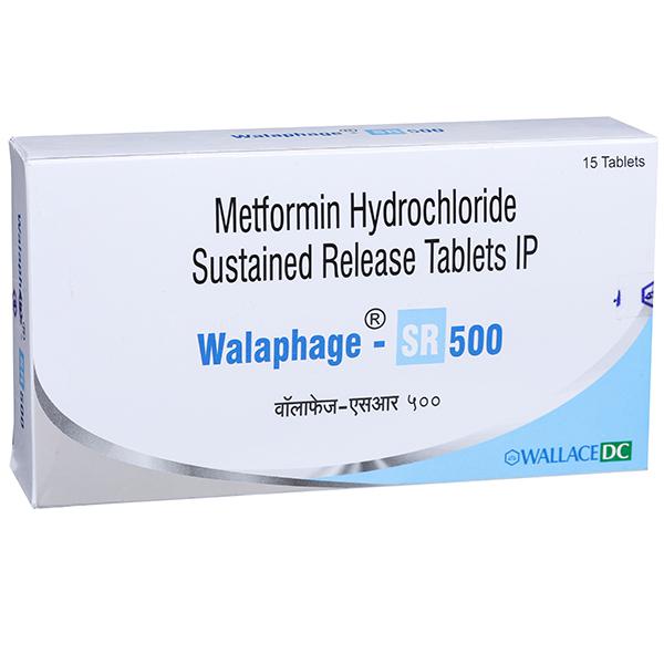 Walaphage -SR 500 Tablet