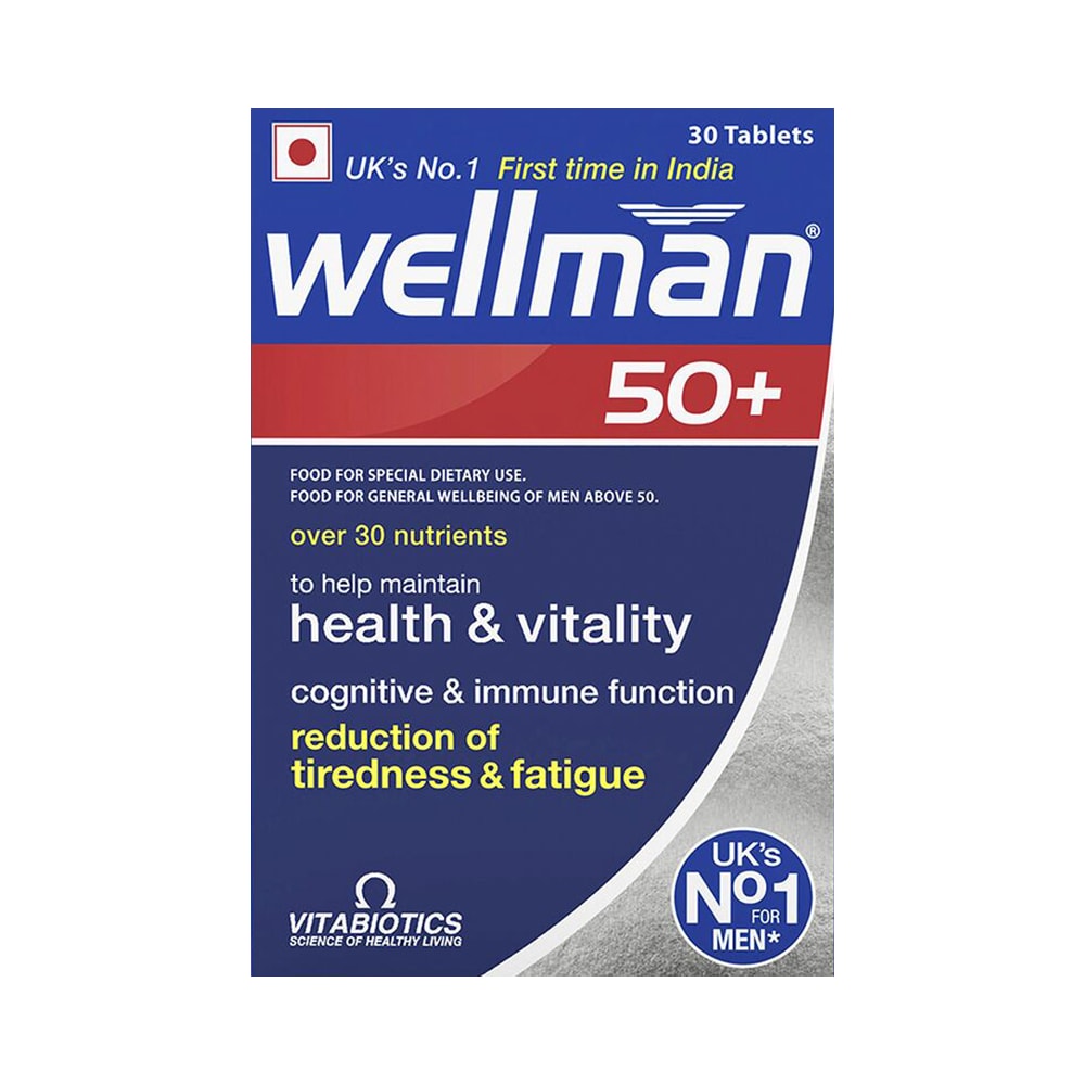 Wellman 50+ Health Supplement for Men Tablet