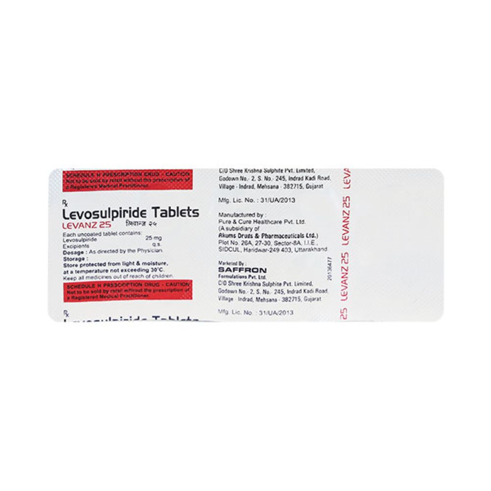 Levanz 25mg Tablet