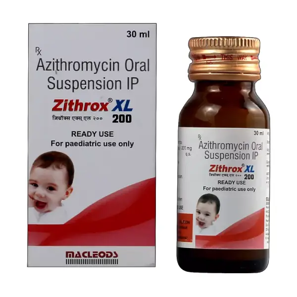 Zithrox XL 200mg/5ml Dry Syrup