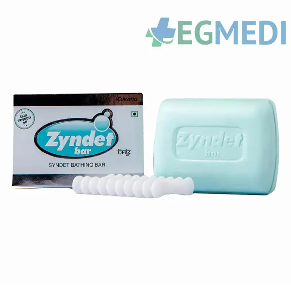 Zyndet Syndet Bathing Bar | Skin Friendly pH | Gently Cleanses & Nourishes the Skin