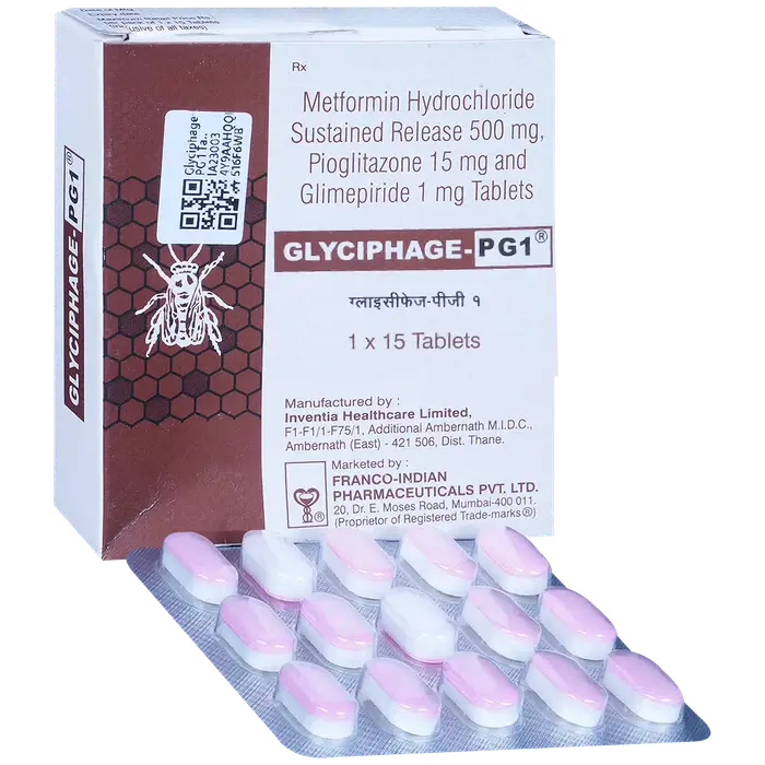 Glyciphage-PG 1 Tablet SR