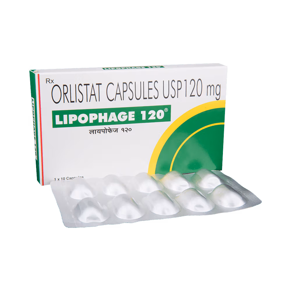 Lipophage 120 Capsule