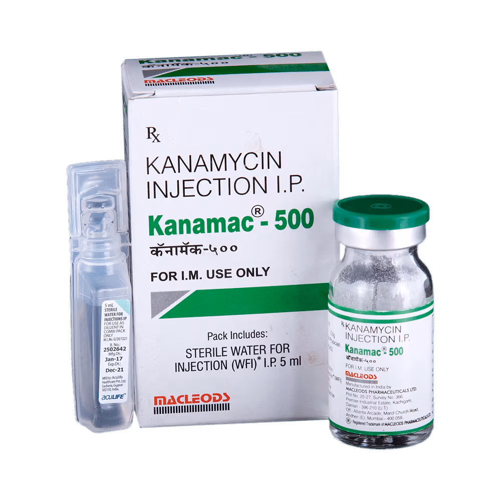 Kanamac 500 Injection