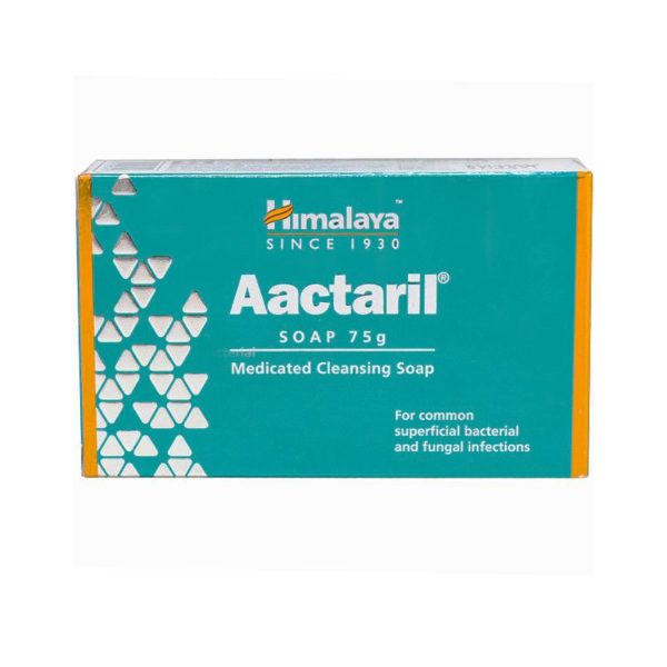 Himalaya Aactaril Medicated Cleansing Soap | For Bacterial & Fungal Infections