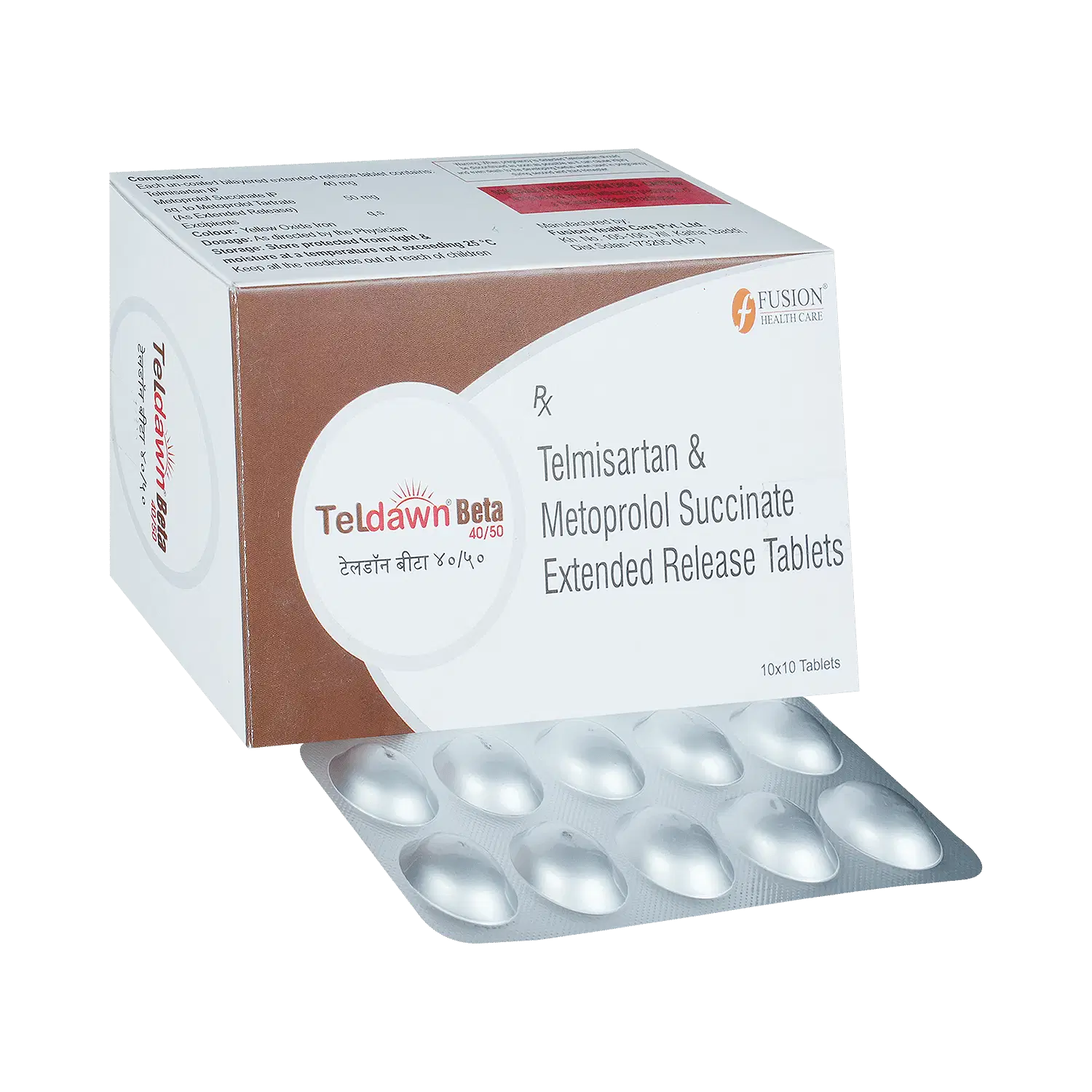 Teldawn Beta 40mg/50mg Tablet