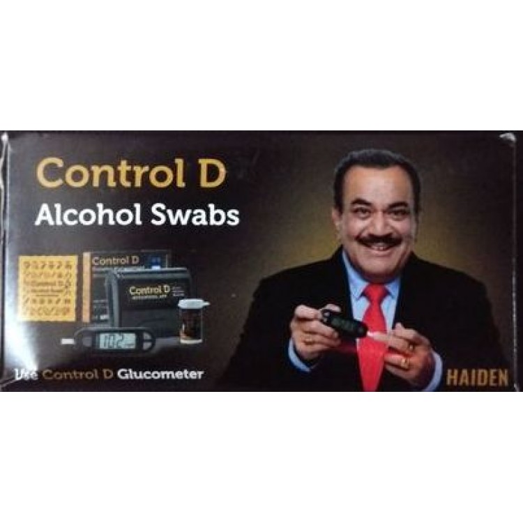 Control D Alcohol Swab