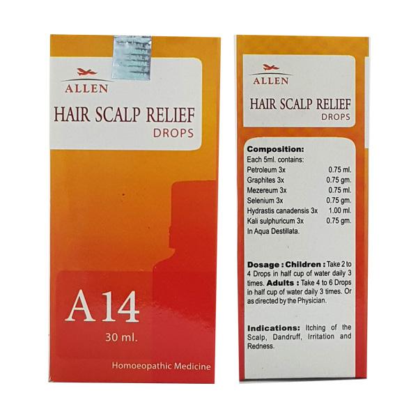 Allen A14 Hair Scalp Relief Drop