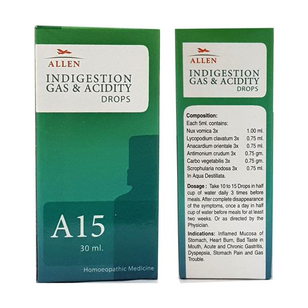 Allen A15 Indigestion Gas & Acidity Drop