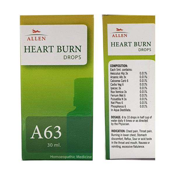 Allen A63 Heart Burn Drop