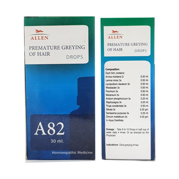 Allen A82 Premature Greying Of Hair Drop