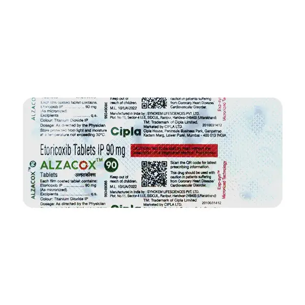 Alzacox 90mg Tablet