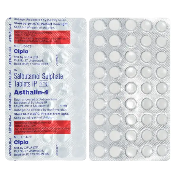 Asthalin 4 Tablet