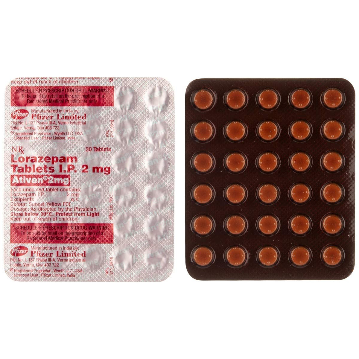 Ativan 2mg Tablet