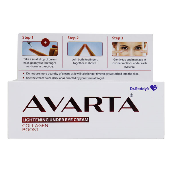 Avarta Lightening Under Eye Cream Reduces Dark Circles & Pigmentation for Firm Under Eyes Skin