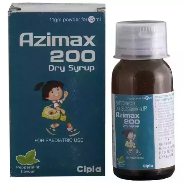 Azimax 200 Dry Syrup 15Ml