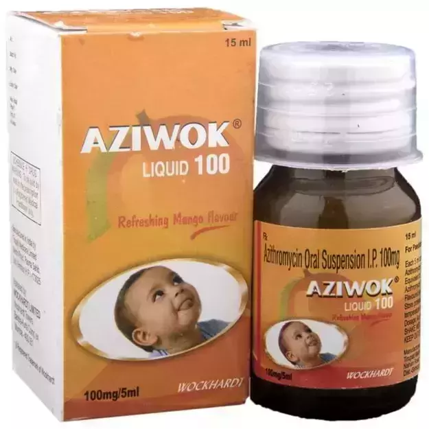 Aziwok 100mg/5ml Dry Syrup